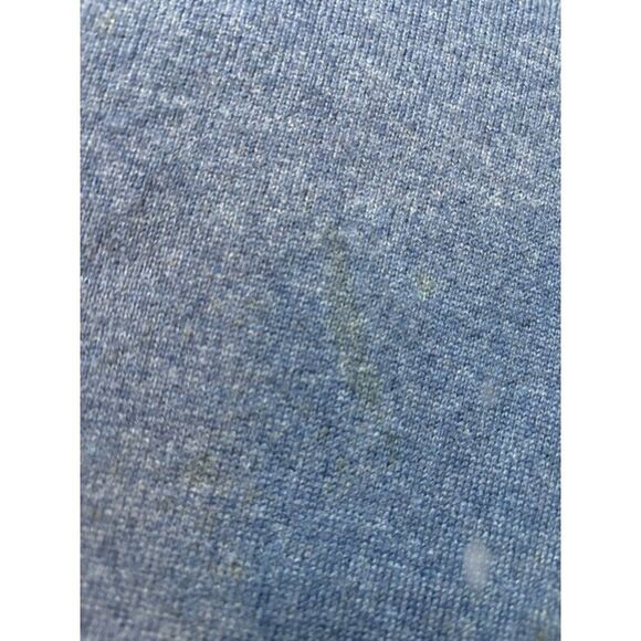 Patagonia Mens cashere blend Crewneck Sweater Blue Wool Size XL-note flaws - Picture 4 of 7